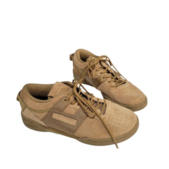 Reebok + Mita Military Inspired Workout Low Clean Sneaker Men's Size 5 - Picture 1 of 10